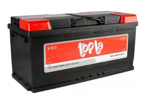 Акумулятор Topla TOP Euro 110Ah 1000A R+/L+ (L5) 11010007 фото