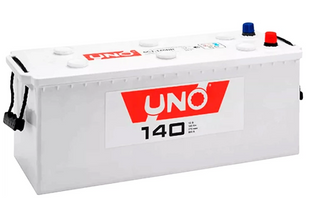 Акумулятор UNO 6CT-140 140Ah 900A ASIA R+/L+ (Truck) 1409004 фото
