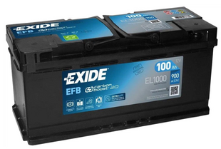 Акумулятор Exide EFB 100Ah 900A R+/L+ (L5) 1009006 фото