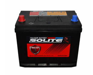 Акумулятор автомобільний Solite 75Ah 650A 12V R+/L+ (85D26R, Asia) 75650 фото
