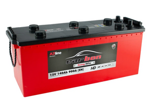 Акумулятор CARBON 140Ah 900A R+/L+ (Truck) 14090001 фото