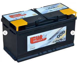 Акумулятор Monbat Eurokraft Gold 100Ah 950A R+/L+ (L5) 100950 фото