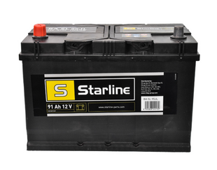 Акумулятор Starline 6CT-91-L BASL95JL 91Ah 740A R+/L+ 917405 фото