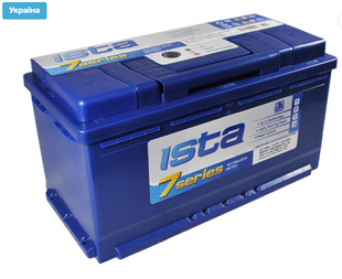 Акумулятор ISTA 7 Series Premium 100Ah 870A R+/L+ (L5) 100870 фото