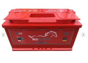 Акумулятор Red Horse 100Ah 840A R+/L+ (L5) 1008403 фото