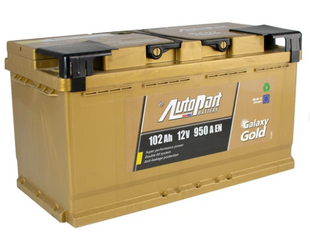 Акумулятор AutoPart Galaxy Gold 102Ah 950A R+/L+ (L5) 102950 фото