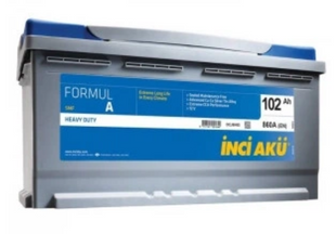 Акумулятор Inci Aku Formula 102Ah 860A R+/L+ (L5) 102860 фото