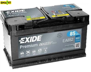 Автомобільний акумулятор EXIDE Premium EA852 85Ah 800A (-/+) Euro 85800 фото