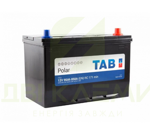 Акумулятор TAB Polar 95Ah 850A R+/L+ (L5) 95850 фото