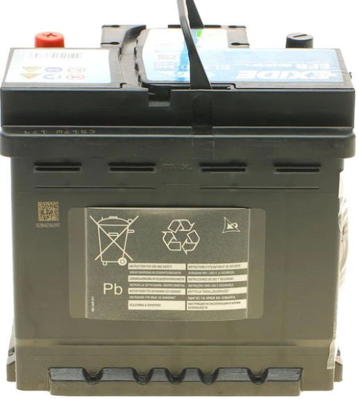Автомобільний акумулятор Exide Start-Stop EFB 55 А&middot;год Ев (-/+) Euro (540EN) (EL550) 554802 фото