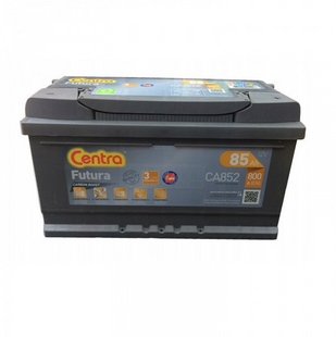 Автомобільний акумулятор CENTRA Futura 85Ah 800A (-/+) Euro (CA852) 858003 фото