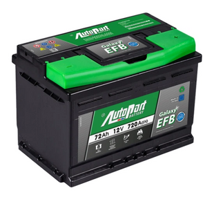 Акумулятор Autopart Galaxy 72Ah 12V (-/+) 727202 фото