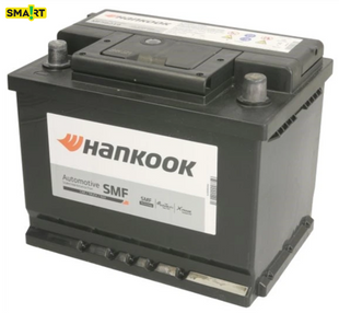 Автомобільний акумулятор Hankook 62Ah 540A 12V Euro (L2) R+/L+ B13 62540 фото