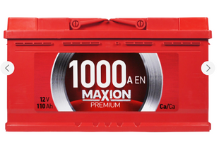 Акумулятор MAXION Premium 110Ah 1000A R+/L+ (L5) 11010006 фото