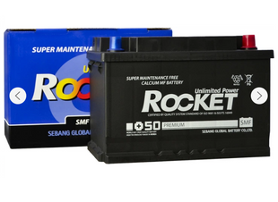 Автомобільний акумулятор ROCKET 78Ah 700A (-/+) Euro (SMF 78L-L3) 78700 фото